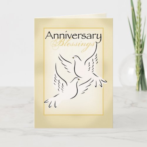 Anniversary Blessings Card