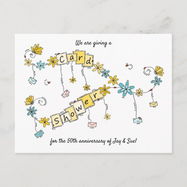 Anniversary Card Shower (Front)