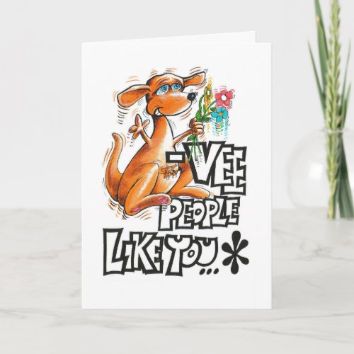 Anniversary card with kangaroo