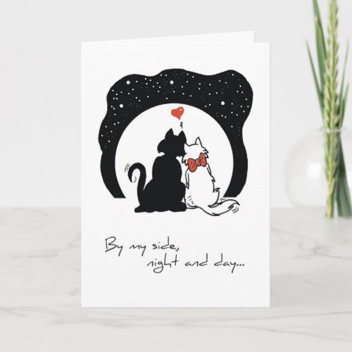 Anniversary Cats Card