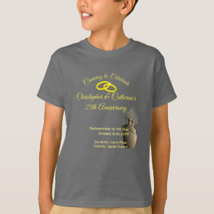 Anniversary Celebration Custom Cruise Dk T-Shirt