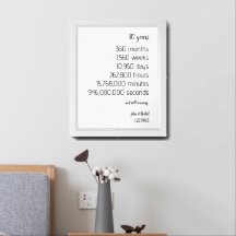 Anniversary Celebration Framed Art