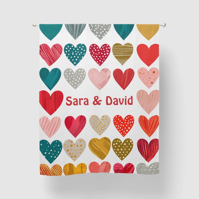 Anniversary Curtain | Elegant Decor to Celebrate  (Front)