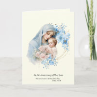 Anniversary Death Loss Jesus and Mary