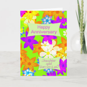 Anniversary for daughter and son-in-law card