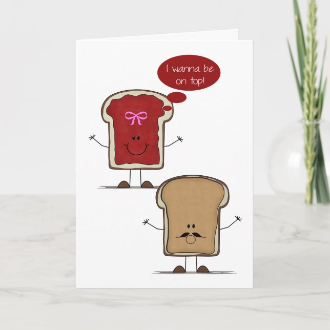 Anniversary, general, Adult humor Card (Front)