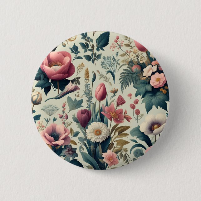 Anniversary Gift for Wife, Husband, or Partner Button (Front)