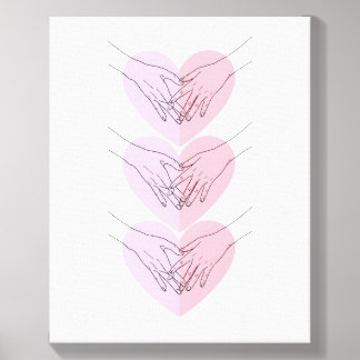 anniversary gift wall art-Love Canvas Photo Tile