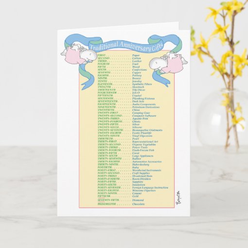 ANNIVERSARY GIFTS Boynton Card Zazzle