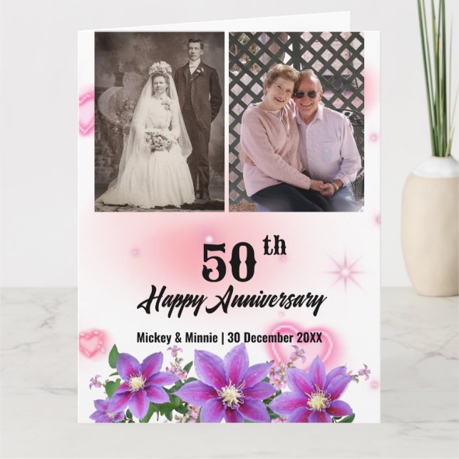 Anniversary Greeting Card (Front)