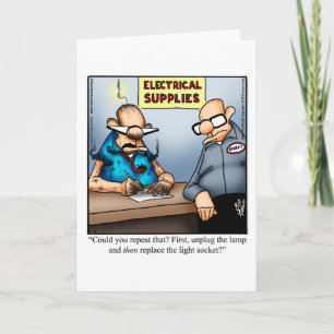 Anniversary Humor Greeting Card For Him
