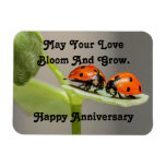 Anniversary Ladybugs Photo Magnet at Zazzle