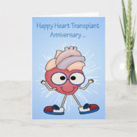 Anniversary Of Heart Transplant greeting cards