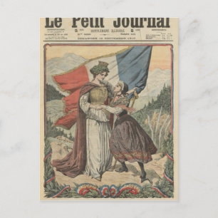 Anniversary of the annexation of Savoy to Postcard