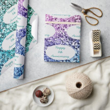 Anniversary or Important Event Custom Name Glitter