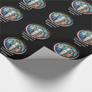 Anniversary Ordination Personalized Pastor Priest Wrapping Paper