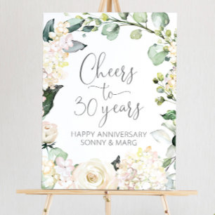 Anniversary Party Decorations - Anniversary Welcom Foam Board