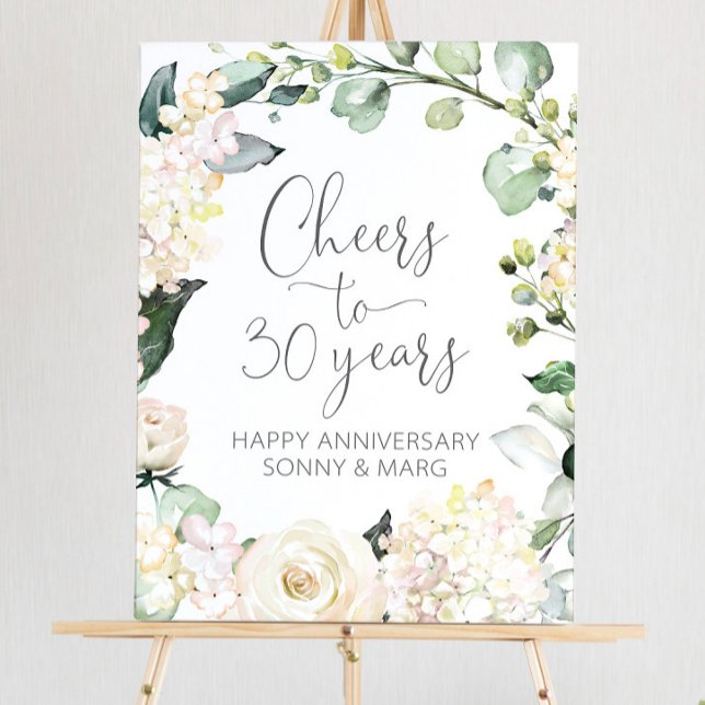 Anniversary Party Decorations - Anniversary Welcom Foam Board (Creator Uploaded)