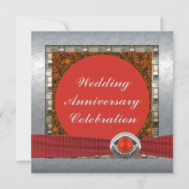 Anniversary Party Invitation (Front)