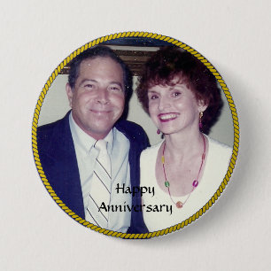 Anniversary Photo Template Button