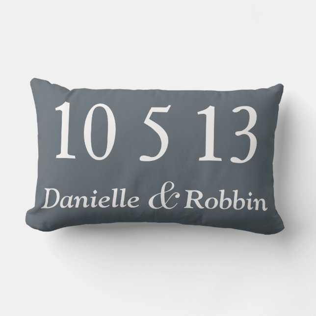 Anniversary Pillow (Front)