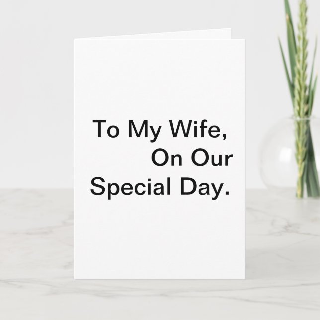 Anniversary Poem Card (Front)