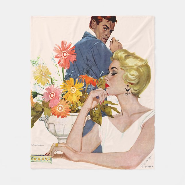 Anniversary Quarrel 2 Fleece Blanket (Front)