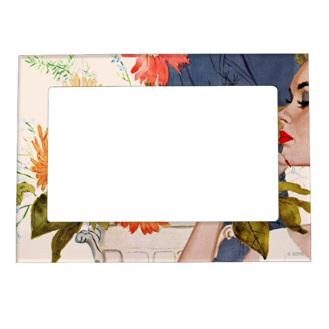 Anniversary Quarrel Magnetic Photo Frame (Front)