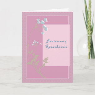 Anniversary Remembrance for Passing of Wife Card