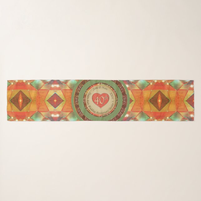 Anniversary  scarf (Front (Horizontal))