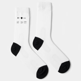 Anniversary Socks | White