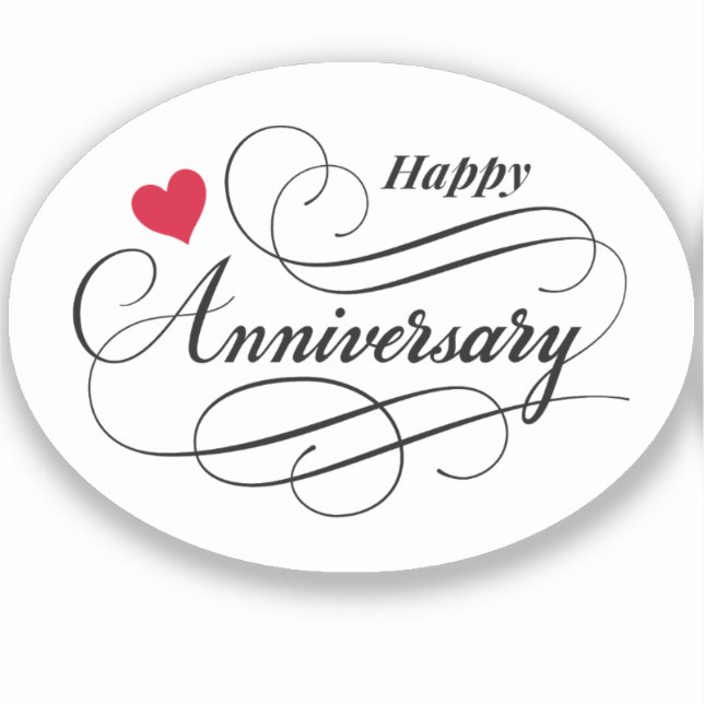 Anniversary Sticker (Front)