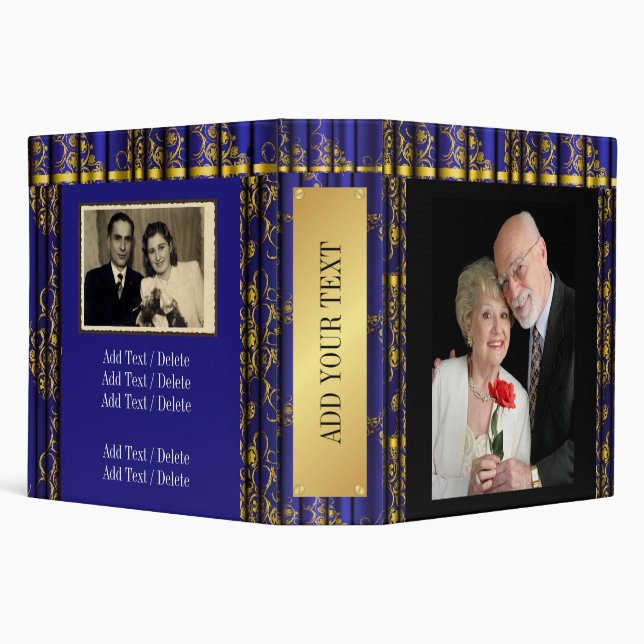 Anniversary / Wedding Binder Notebook (Background)