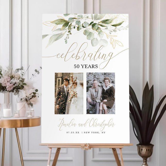 Anniversary Welcome Sign, Photo Anniversary Welcom Foam Board (Creator Uploaded)