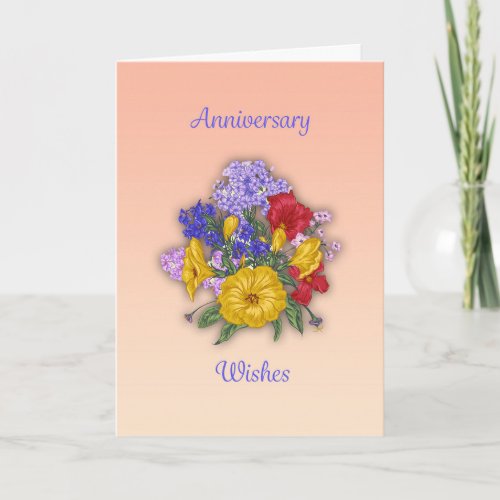 Anniversary Wishes Card