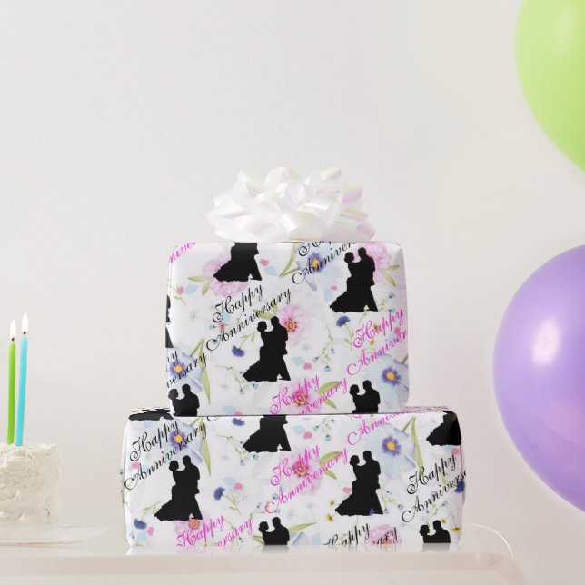 Anniversary  Wrapping Paper (Party Gifts)