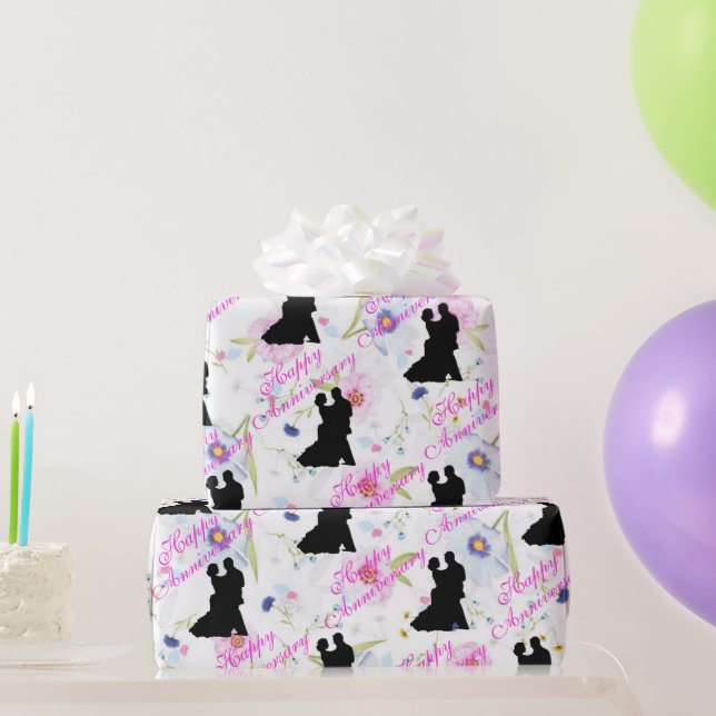 Anniversary  Wrapping Paper (Party Gifts)