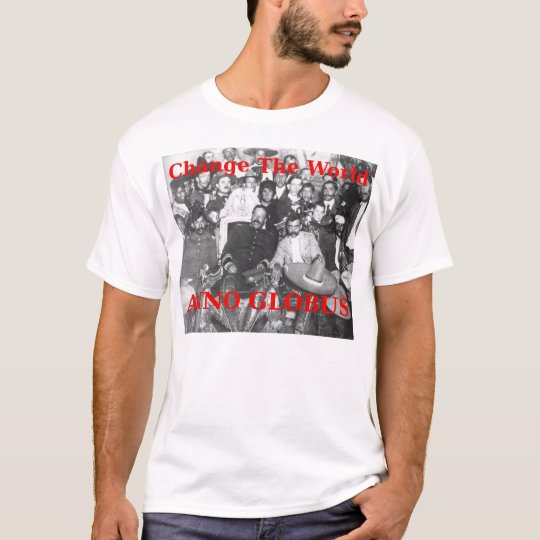 Anno Globus - Pancho Villa & Emiliano Zapata (RED) T-Shirt | Zazzle.com