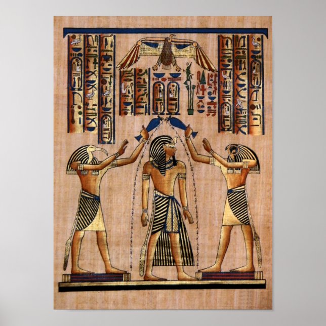 Annointing by the gods poster (Front)