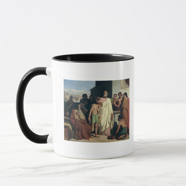 Annointing of David by Saul, 1842 Mug (Left)