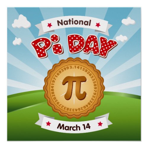 Announce Pi Day Poster