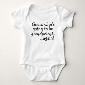 Announcement Baby Outfit Bodysuit