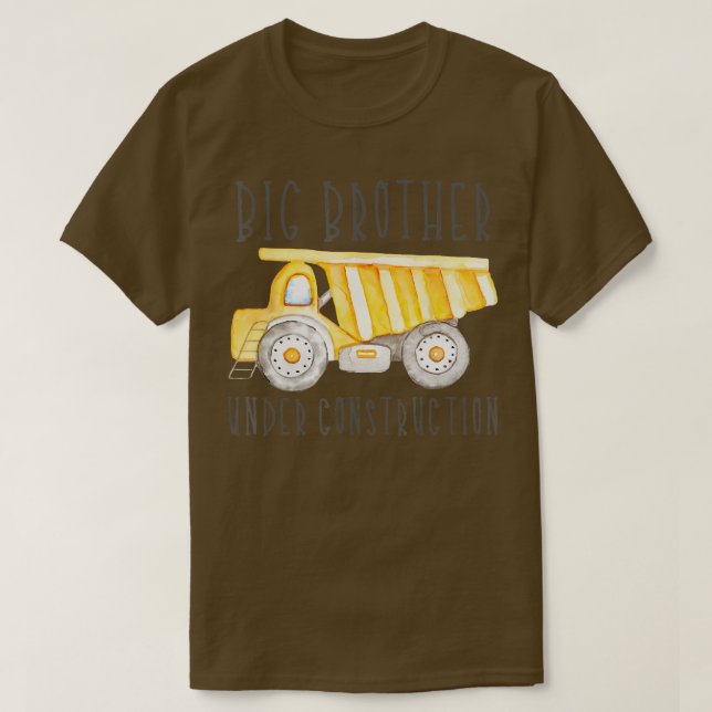 Announcement Baby Promoted to Big brother Under Co T-Shirt (Design Front)
