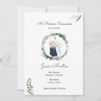 Announcement Comounipa estampita