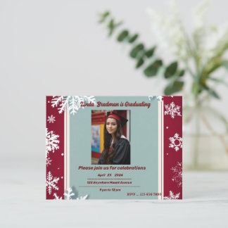 Announcing Triumph Graduation Announcement Postcard