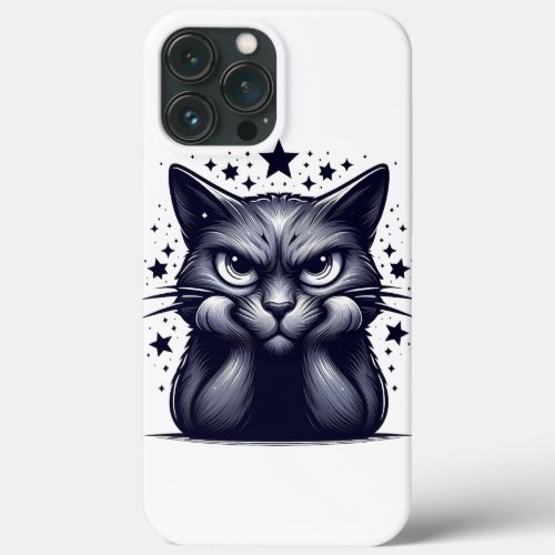 Annoyed cat iPhone 13 pro max case