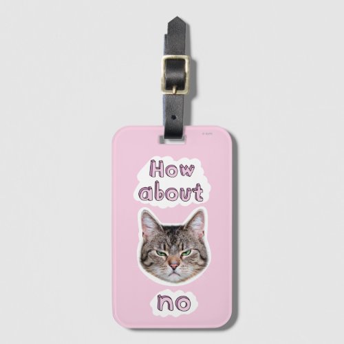 Annoyed Cat Luggage Tag