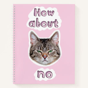 Annoyed Cat Notebook