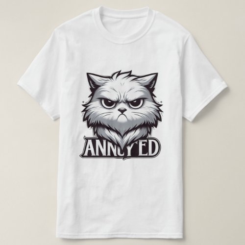 Annoyed cat T_Shirt