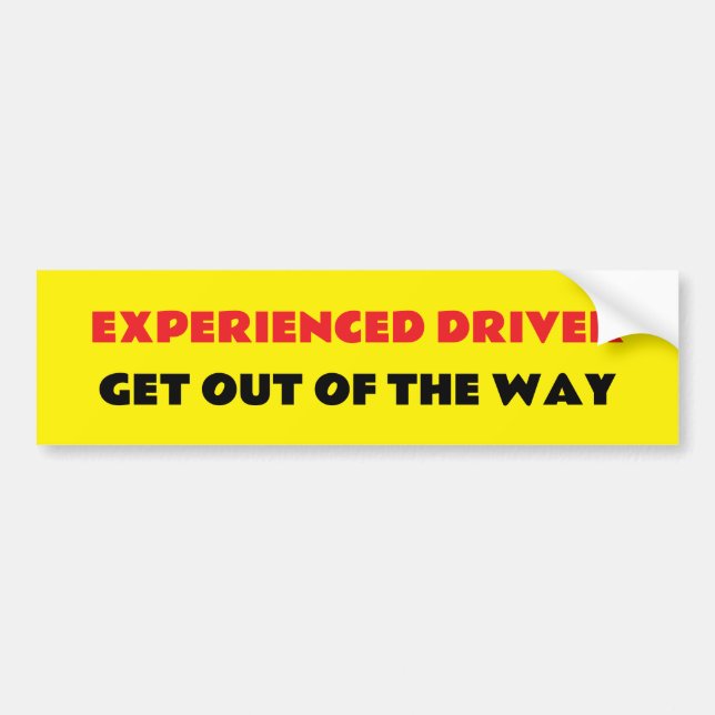 Annoy'em BACK!   Student Driver Bumpersticker Bumper Sticker (Front)